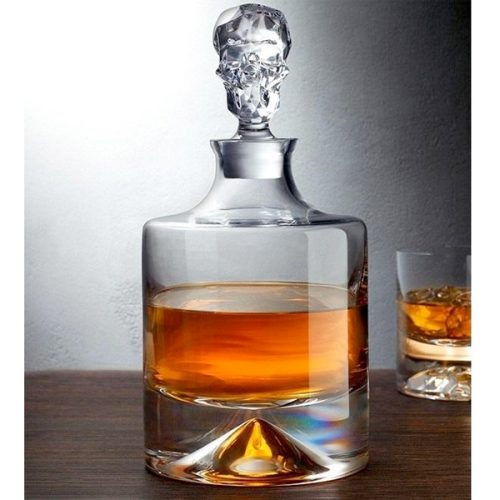 Nude Glass Totenkopf Whiskeykaraffe Shade – Bild 2